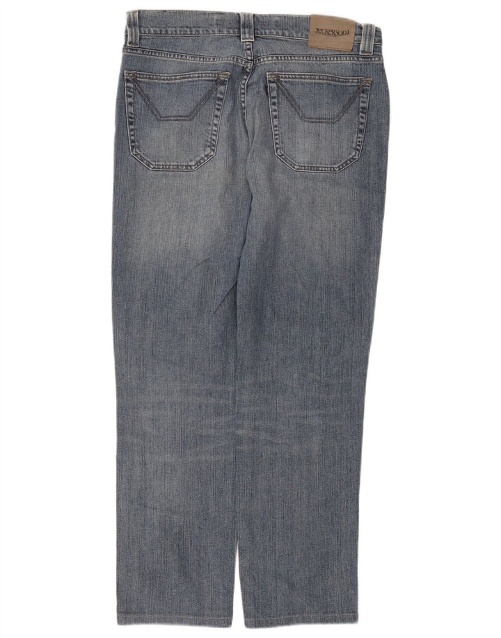 Jeckerson Jean droit homme W33 L29 bleu coton