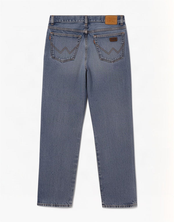 Wrangler Jean Droit Ohio W32 L32 Homme Bleu Coton