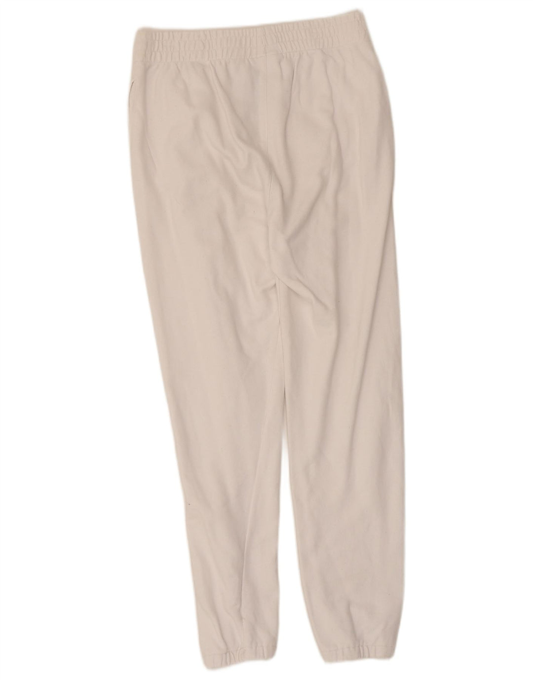 DKNY Pantalon de survêtement graphique pour femme, jogging UK 14, coton blanc moyen
