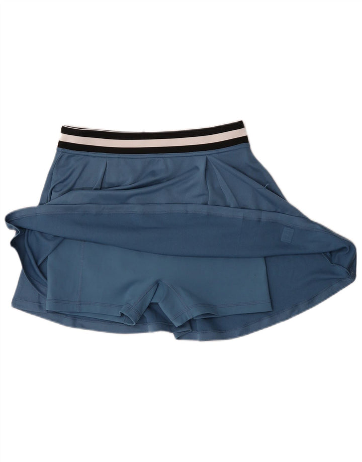 Nike Femme Dri Fit Skort UK 14 Bleu Moyen Colorblock