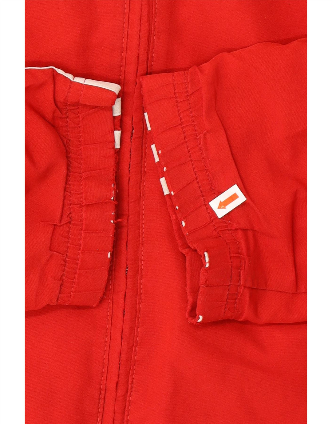 ADIDAS Veste de Pluie Homme UK 48/50 XL Rouge Colorblock Polyester