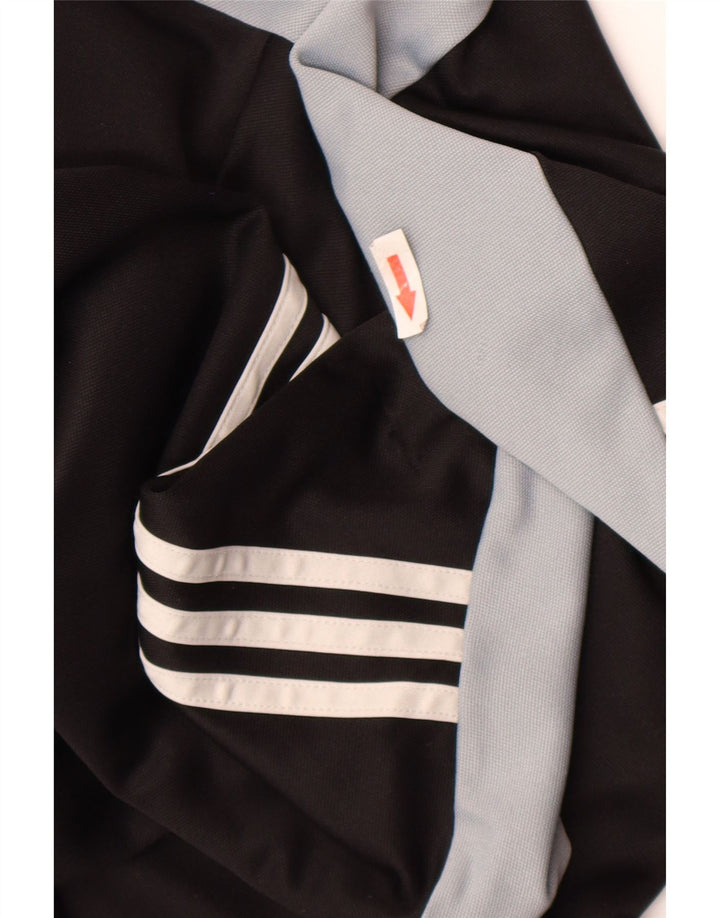 Adidas Haut de Survêtement Climalite Pull Homme Noir Moyen Colorblock