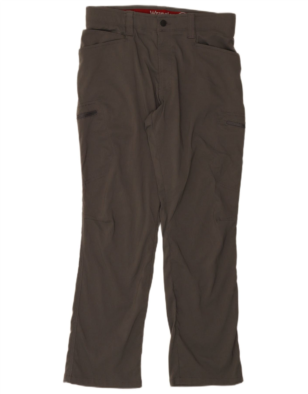 WRANGLER Pantalon Cargo Droit Femme W32 L30 Nylon Gris