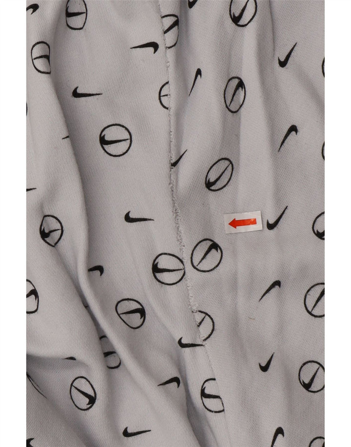 NIKE Pantalon de survêtement graphique coupe ample pour homme en coton bleu petit