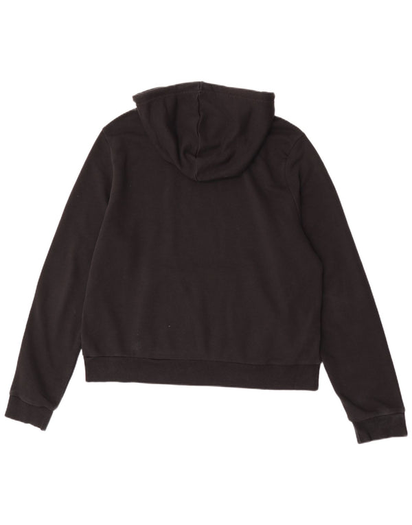 Reebok Pull à capuche pour homme Large Noir Coton