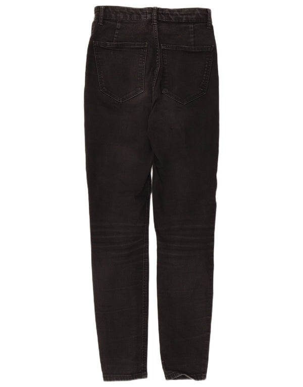 Jean skinny Zara femme EU 36 XS W26 L27 coton noir