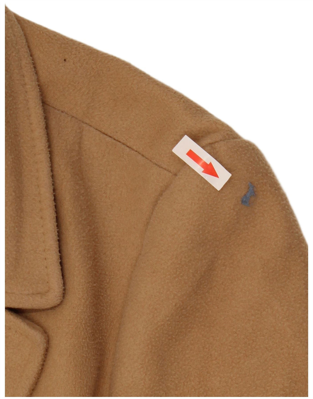 Topshop Manteau ouvert pour femme UK 8 Small Beige Polyester