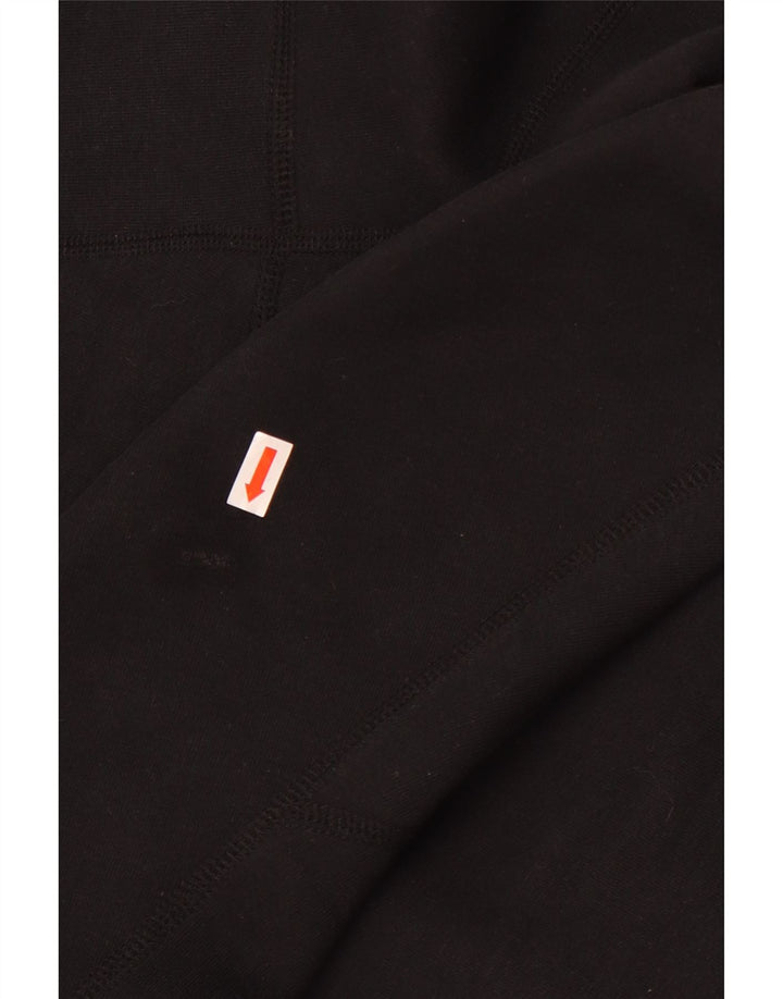 Nike Garçon Zip Sweat à capuche 10-11 ans Coton Noir Moyen