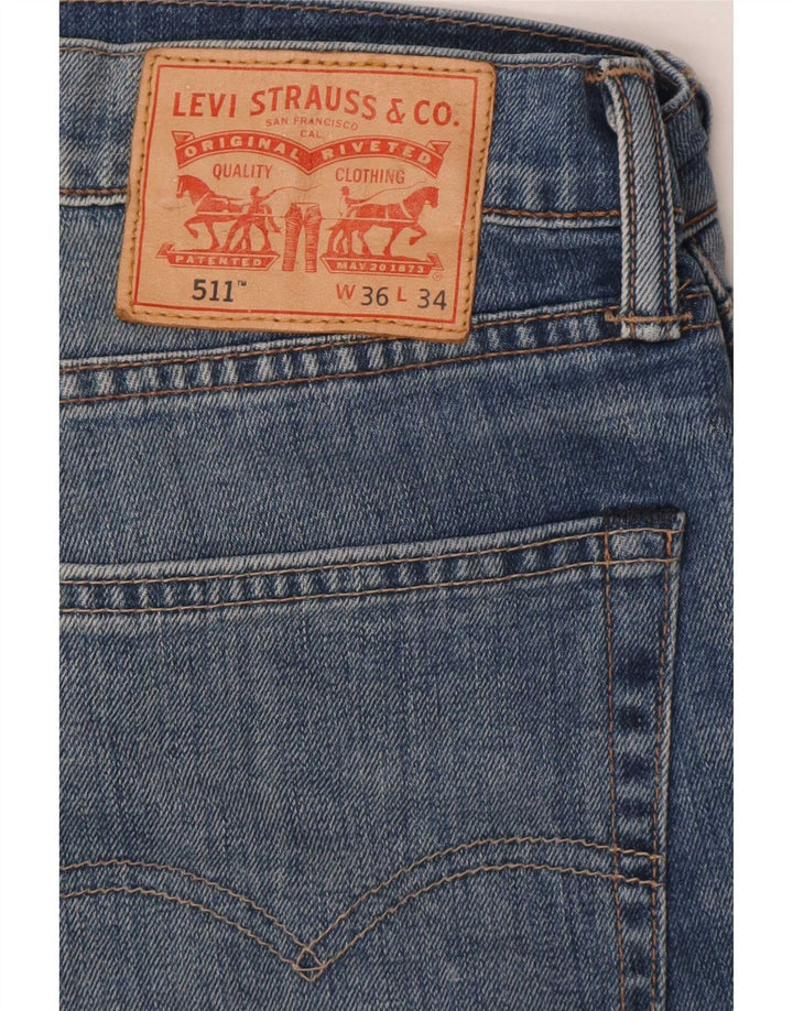 Levi's Jean Slim 511 Tapered Homme W36 L28 Bleu Coton