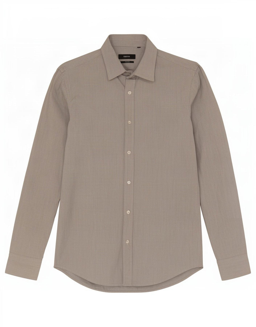 Hugo Boss Chemise Homme Taille 38 15 Coton Rayé Gris Moyen