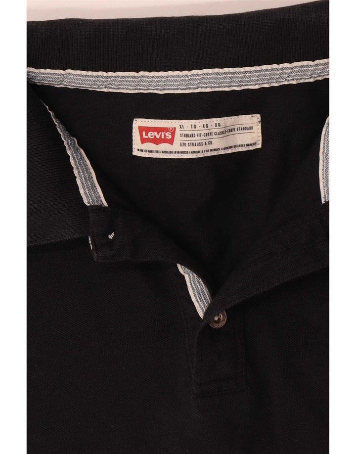 Levi's Polo Homme XL Noir Coton