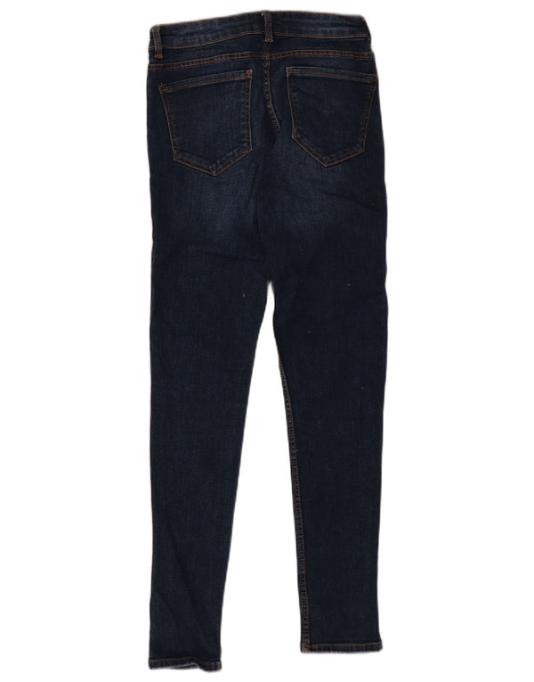 Zara Jean skinny femme EU 38 Small W28 L27 Bleu Coton