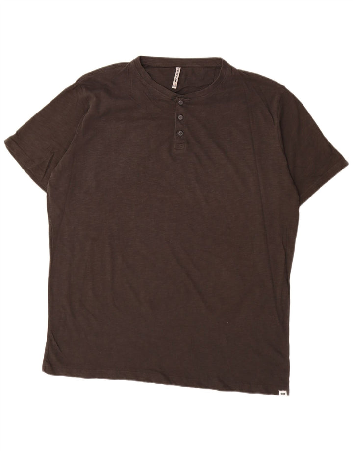 Carrera T-Shirt Homme Top 2XL Gris Coton
