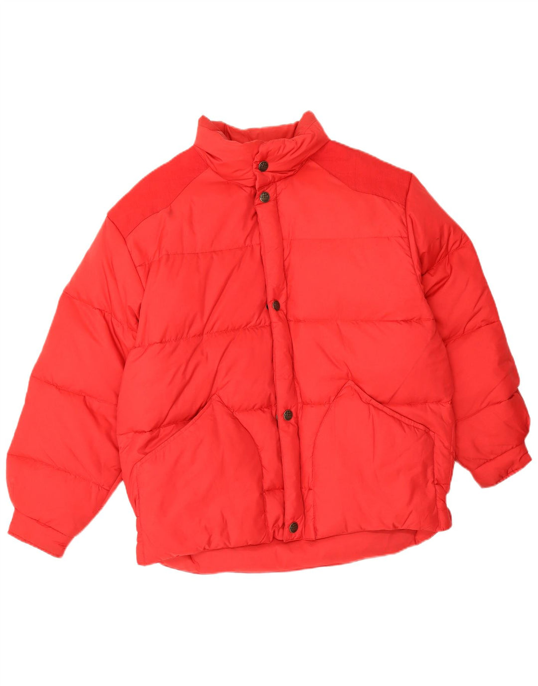 Le Frog Veste matelassée pour homme UK 38 Medium Rouge Polyamide