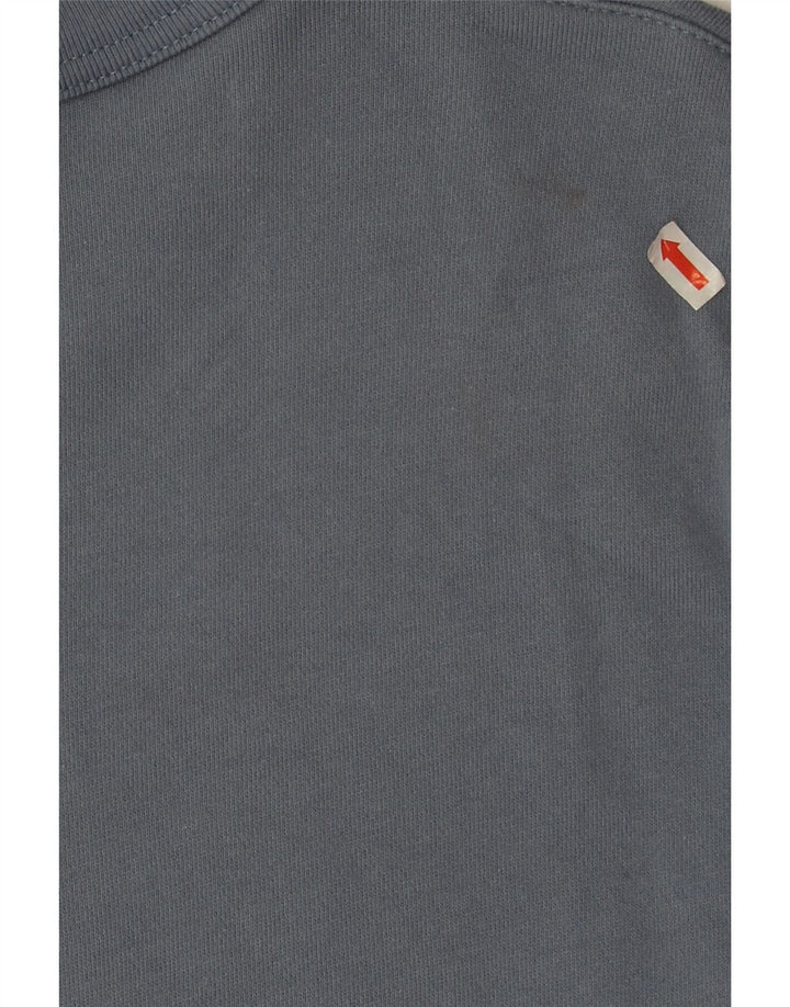 Zara Homme Sweatshirt Jumper Large Bleu Coton