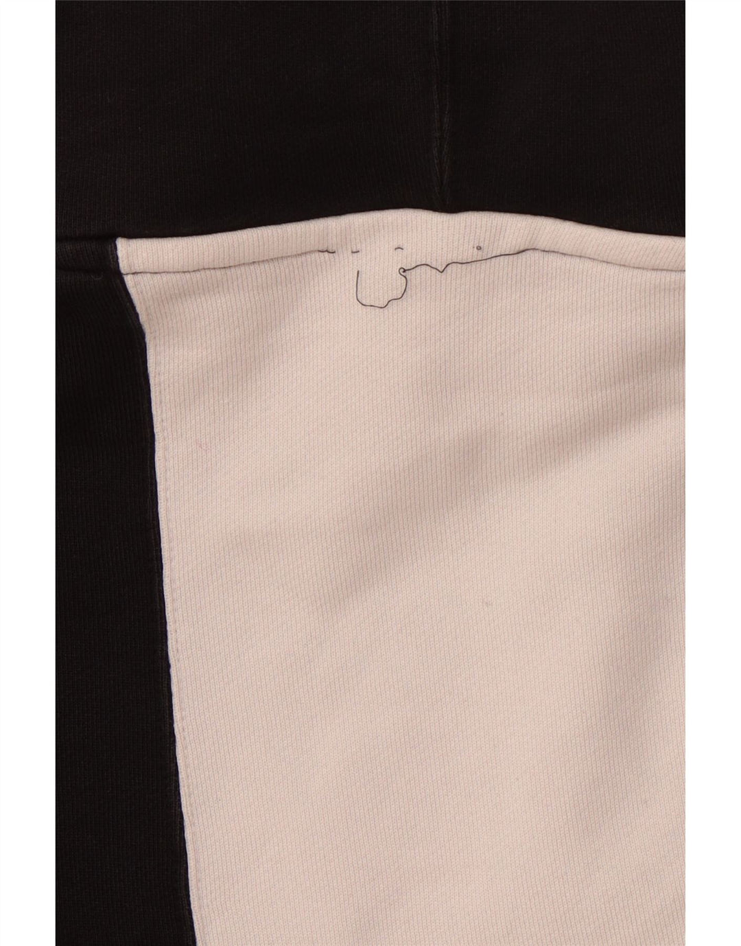 ADIDAS Pull à capuche graphique pour hommes, grand coton color block noir