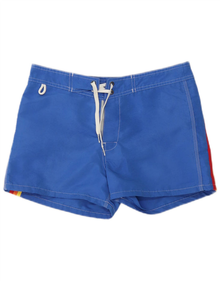 SUNDEK Short de Bain Garçon 13-14 Ans Bleu Polyester