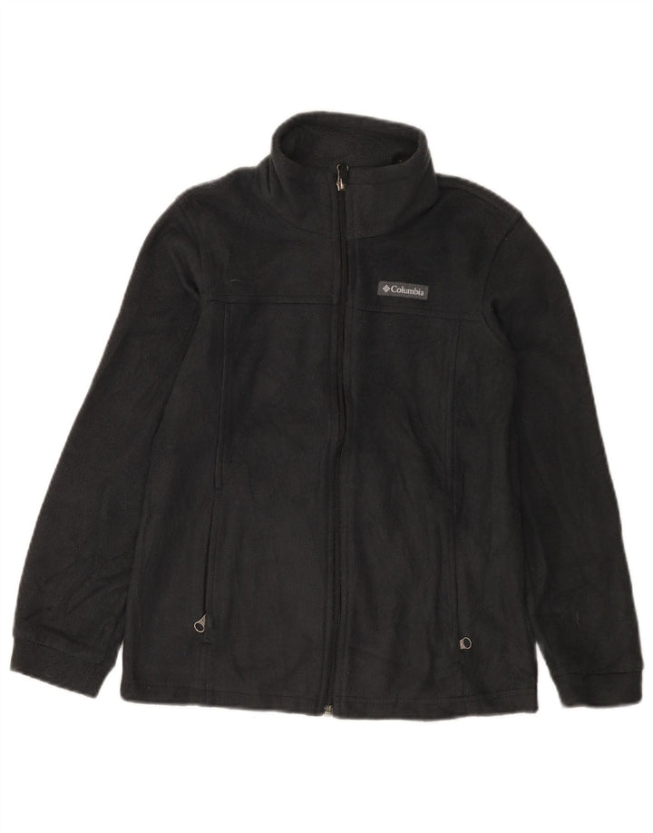 Columbia Veste Polaire Fille 10-11 ans Noir Moyen Polyester