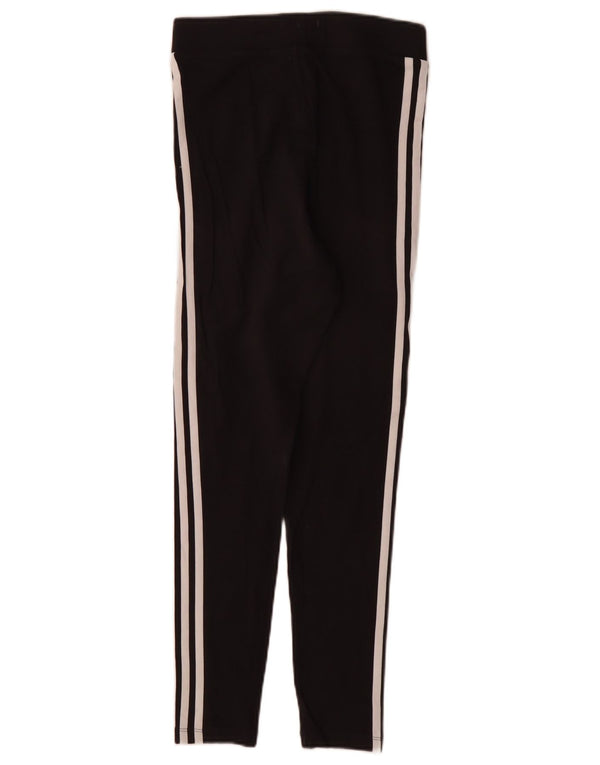 Adidas Leggings Femme UK 10 Petit Coton Noir