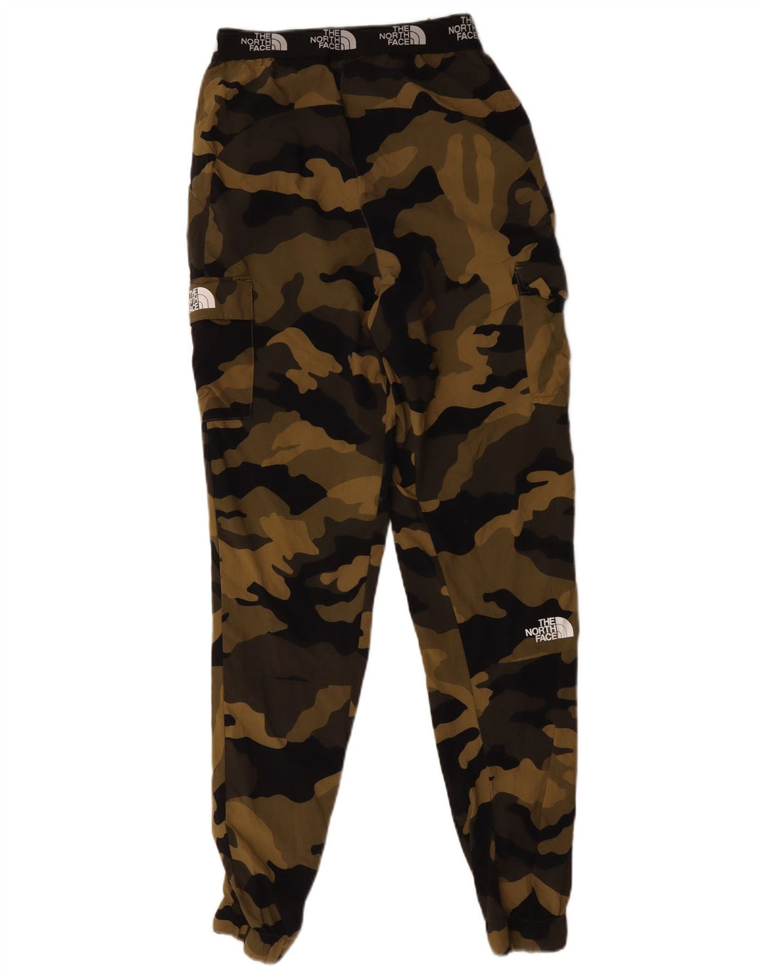 The North Face Pantalon Cargo Graphique Femme Petit W26 L30 Kaki Camouflage