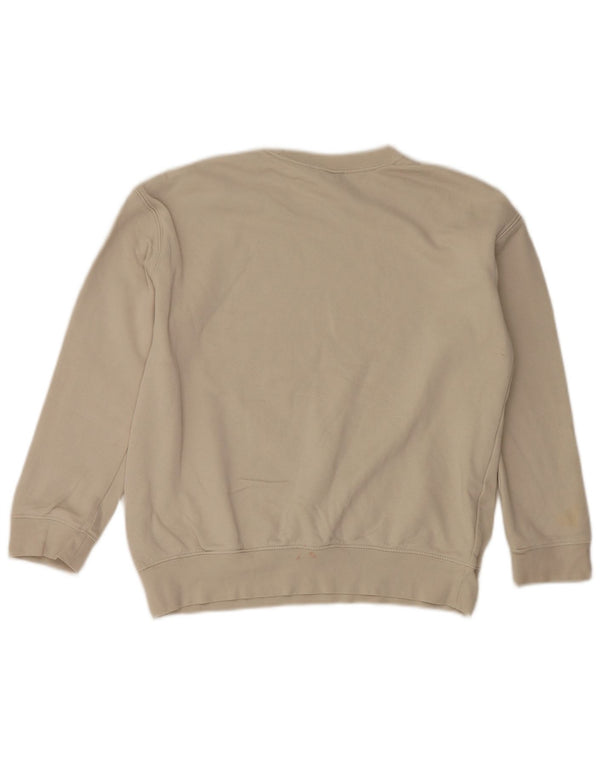 Nike Sweat-shirt graphique pour fille 12-13 ans en coton gris Taille L
