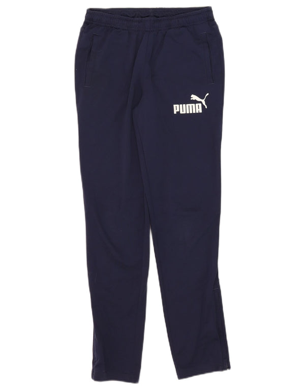 Puma Pantalon de Survêtement Graphique Garçon 11-12 ans Bleu Marine Polyester