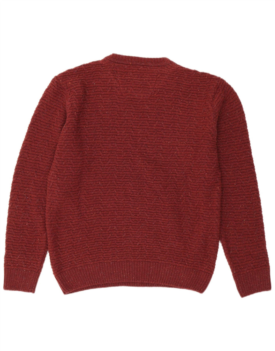 DANIEL GRAHAME Pull Drifter à col rond pour homme - Grand bordeaux