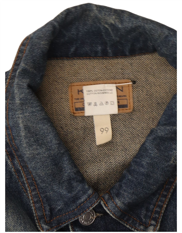 KEEGAN Veste en Jean Homme UK 42 XL Bleu Coton