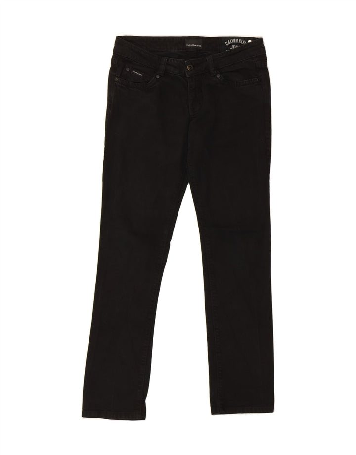 CALVIN KLEIN Womens Slim Jeans W32 L30 Black Vintage Calvin Klein and Second-Hand Calvin Klein from Messina Hembry 