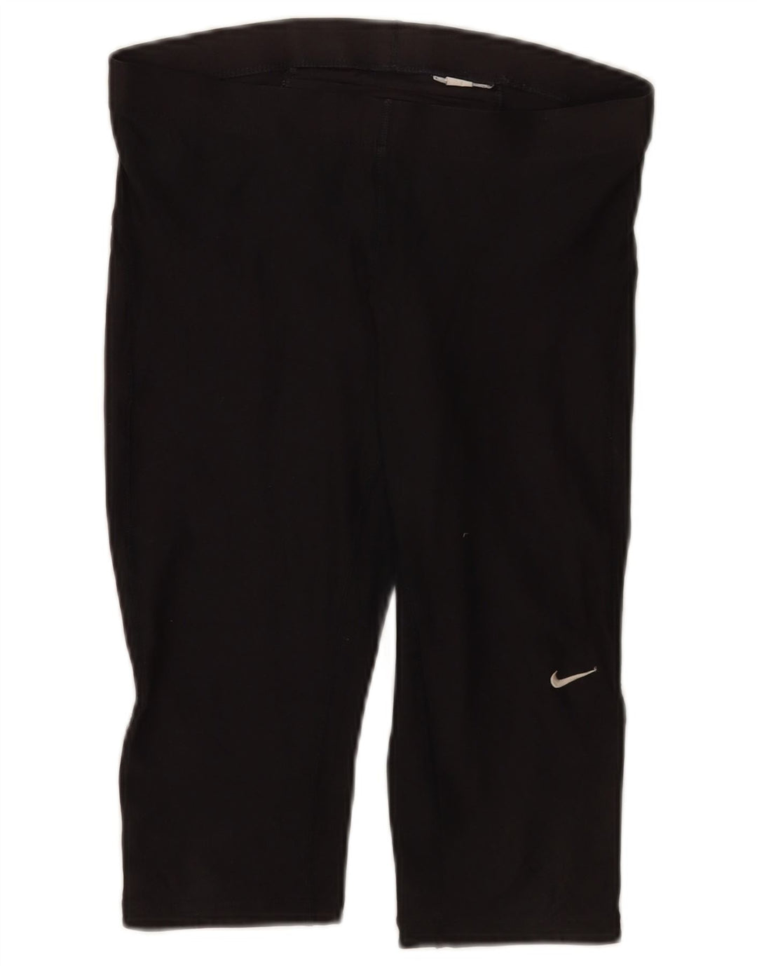 Legging Capri Nike Femme UK 10-12 Polyester Noir Moyen