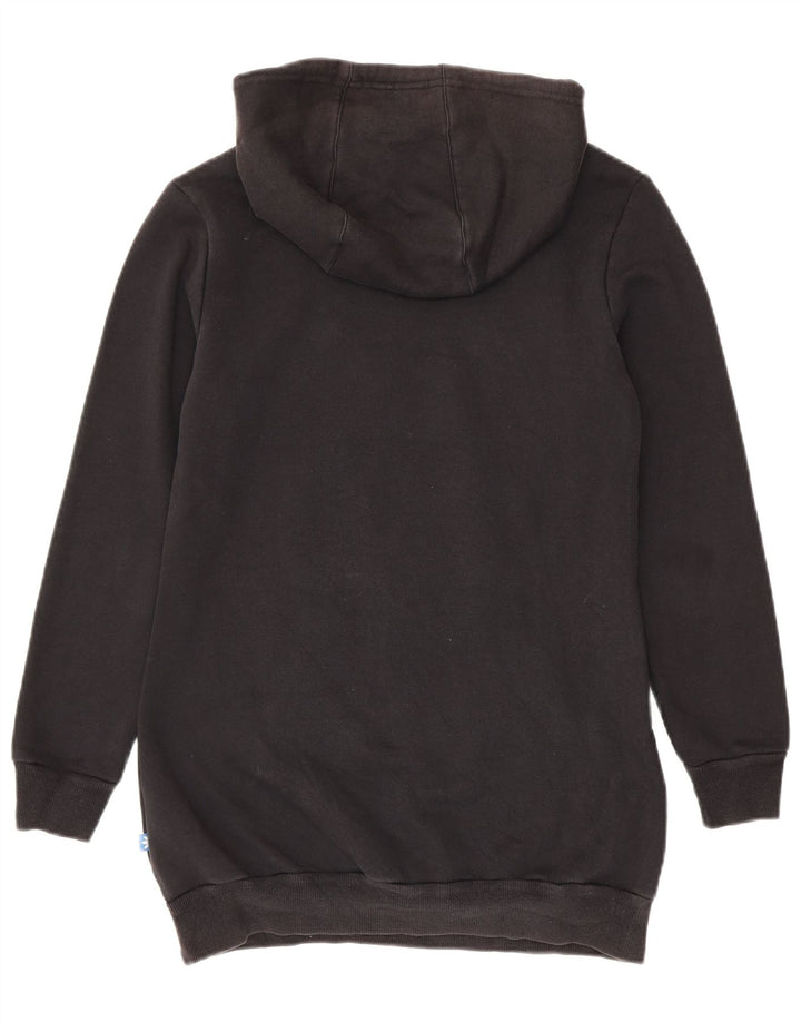 Adidas Pull à capuche long graphique pour femme EU 42 Polyester noir moyen