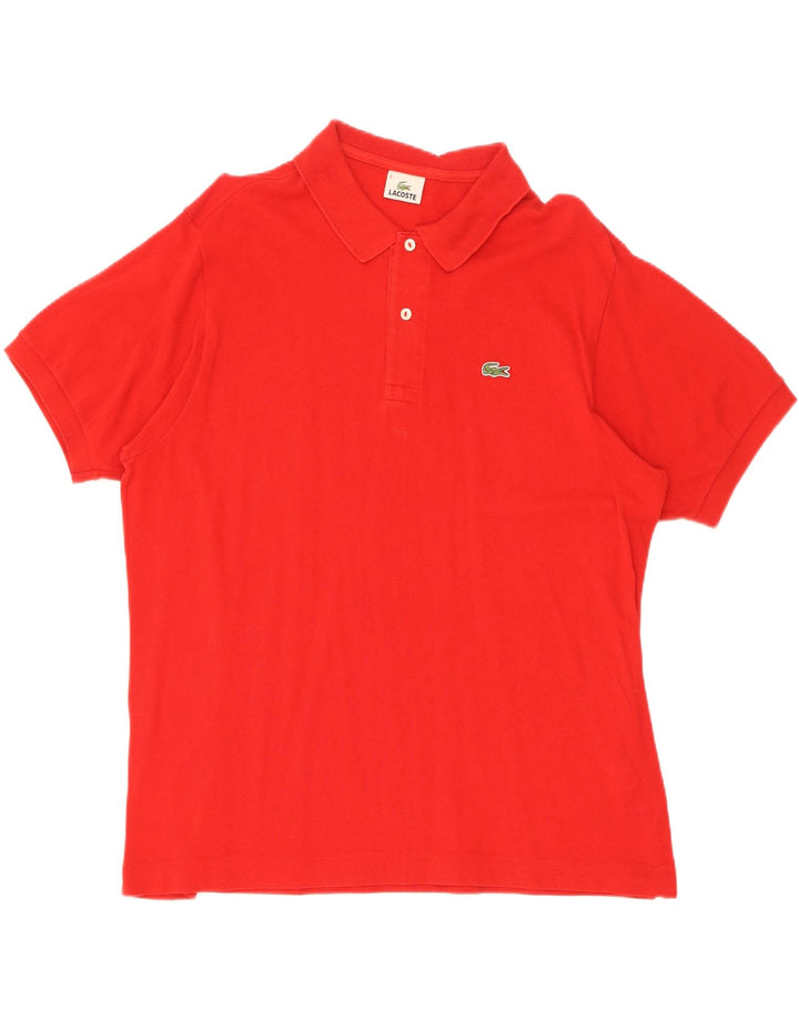 Lacoste Polo Homme Taille 6 XL Coton Rouge