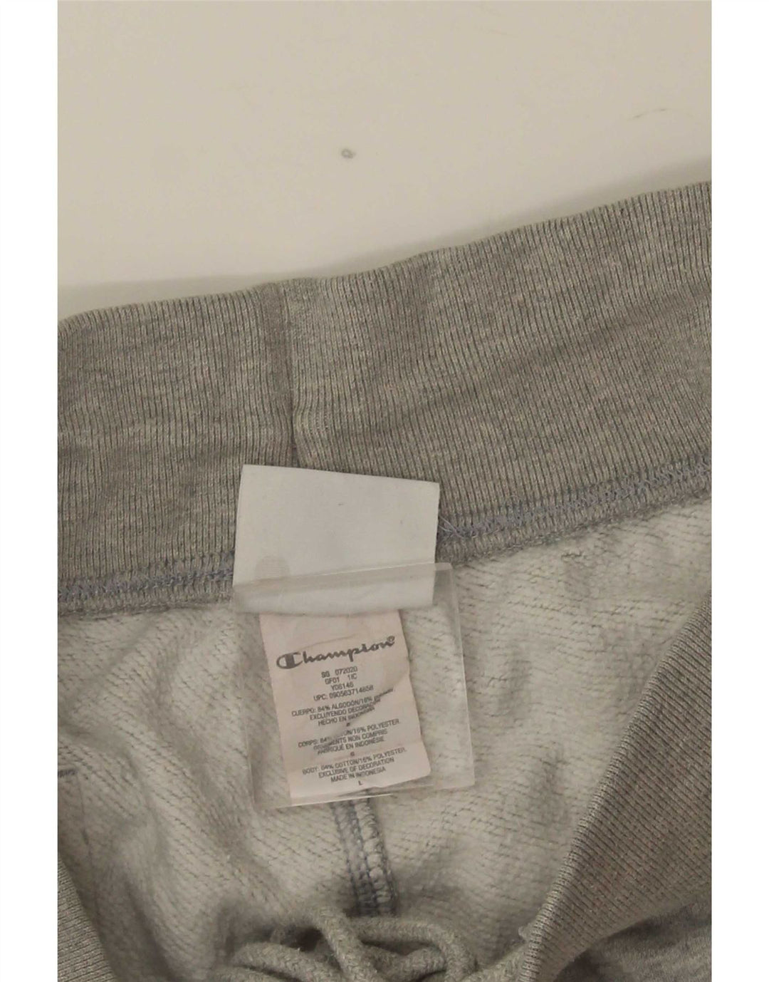 Champion Short de sport Reverse Weave Homme Gris Coton