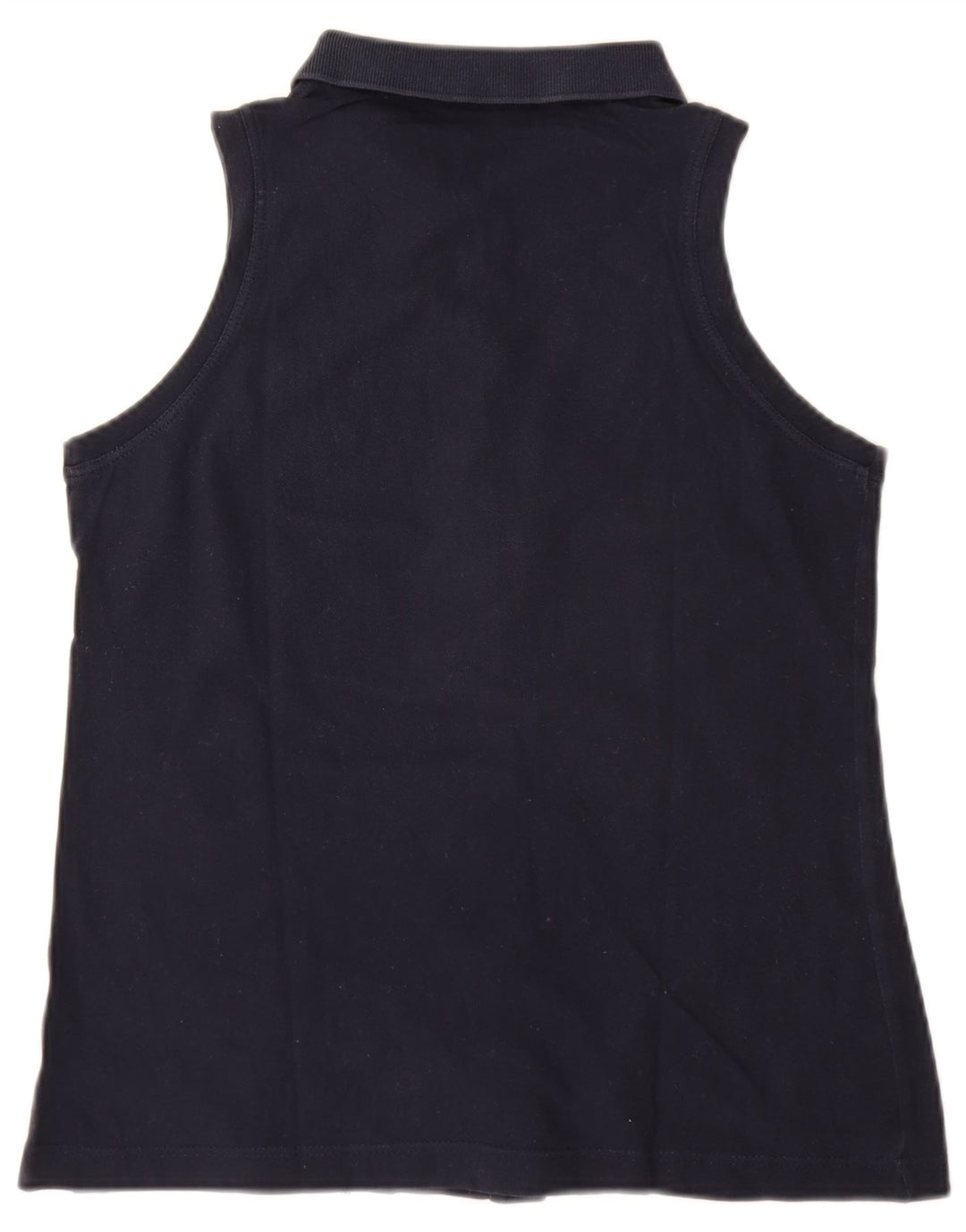Sergio Tacchini Chemisier sans manches pour femme UK 12 Bleu marine moyen