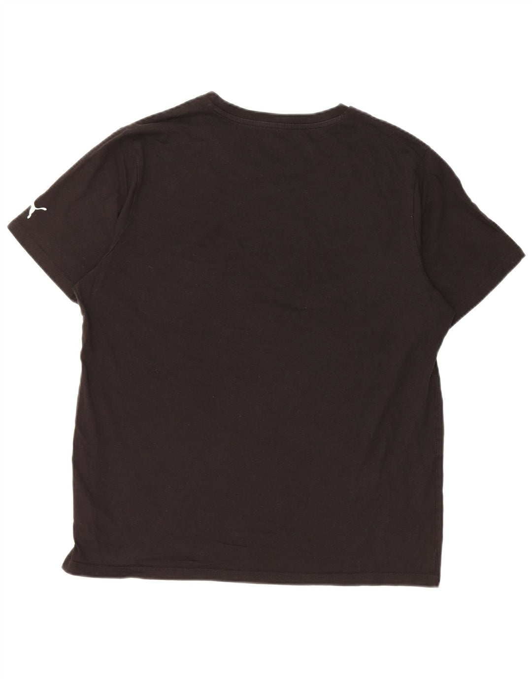 PUMA T-shirt graphique pour hommes, grand, noir, coton