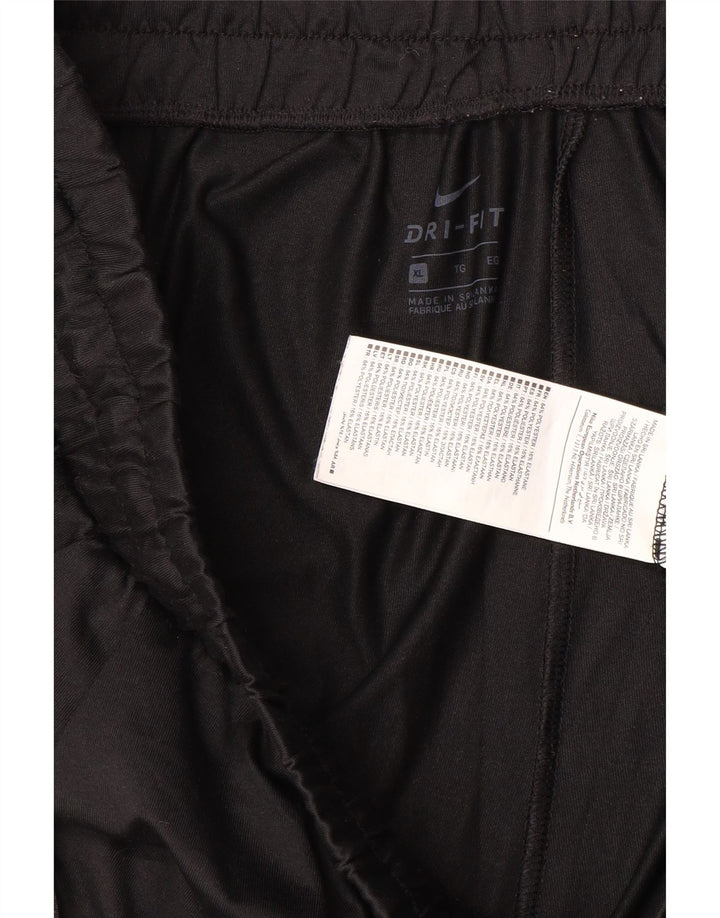 NIKE Pantalon de survêtement Dri Fit pour hommes XL Noir Polyester