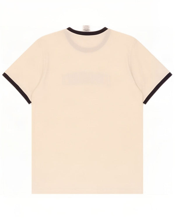 Adidas T-shirt graphique pour hommes, grand, en coton blanc