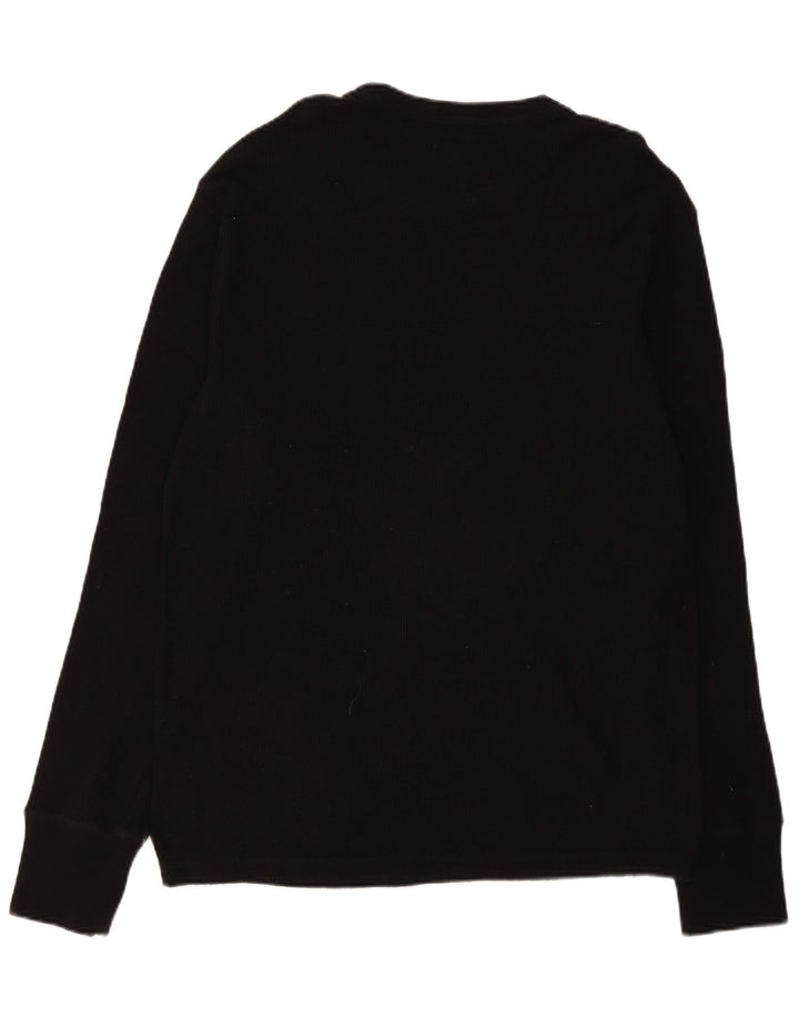 Mossimo Pull col rond homme XL coton noir