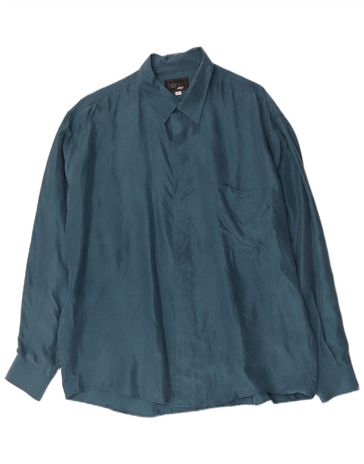 BOOGIE Chemise Homme XL Bleu Soie