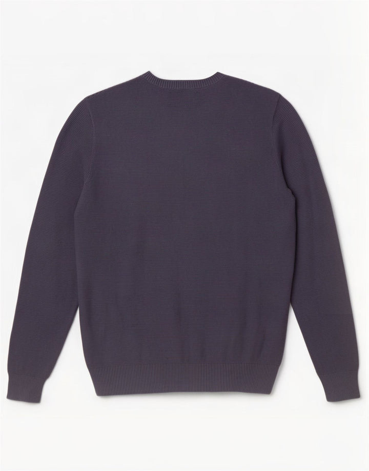 Penguin Pull à col rond pour homme en coton bleu Taille L