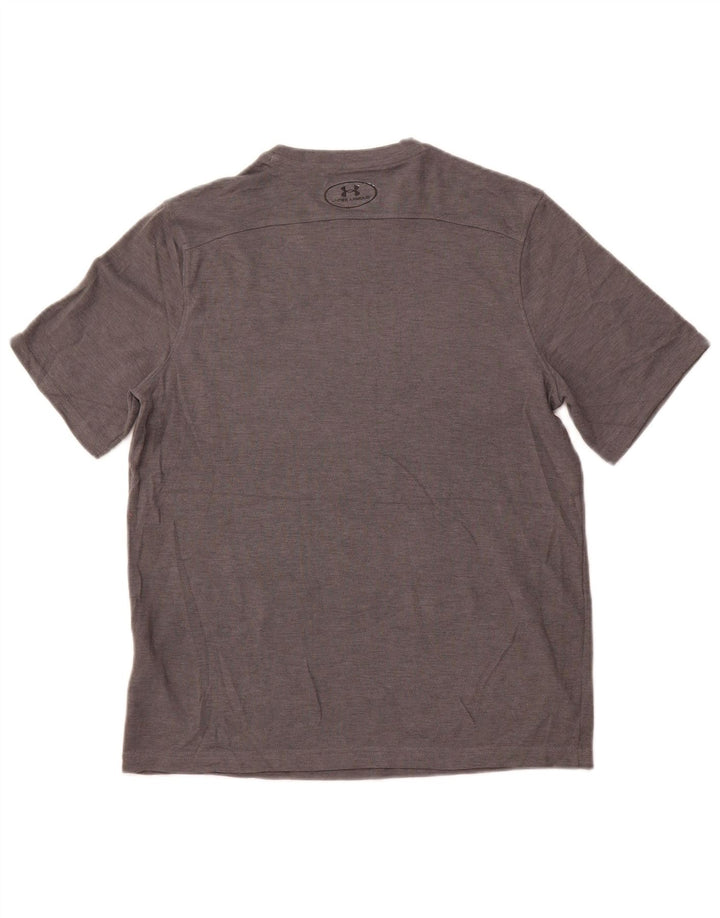 UNDER ARMOUR T-Shirt Cold Gear Homme Petit Gris Polyester