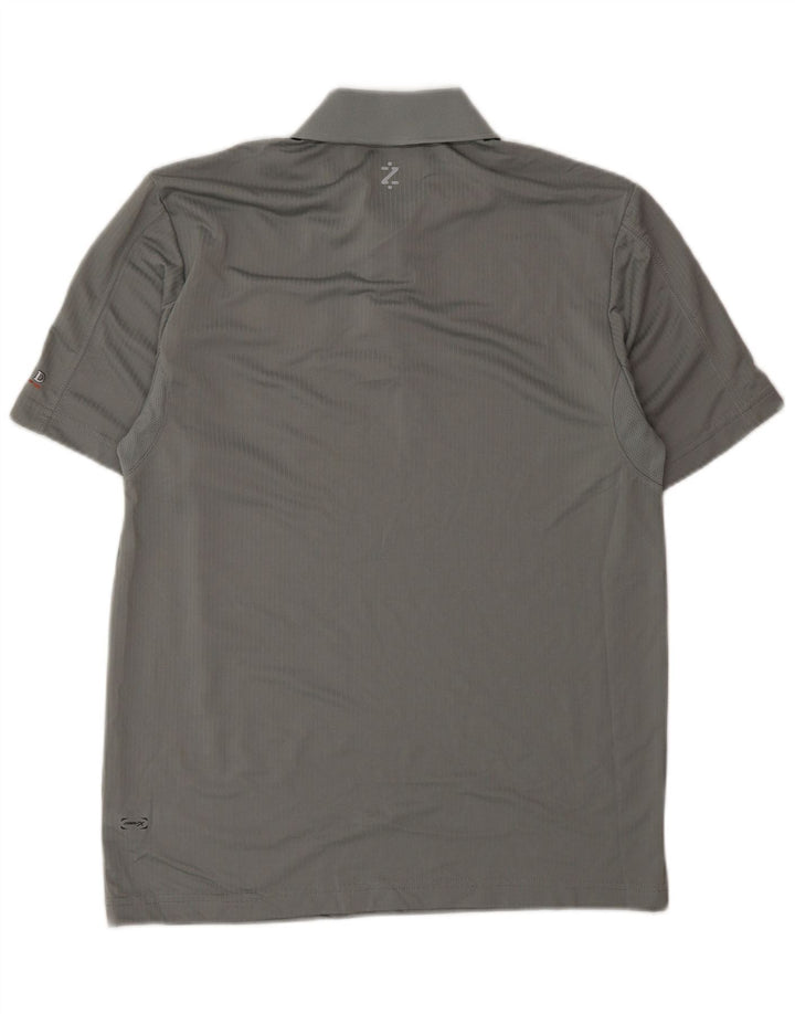 Izod Polo Homme Petit Gris Polyester