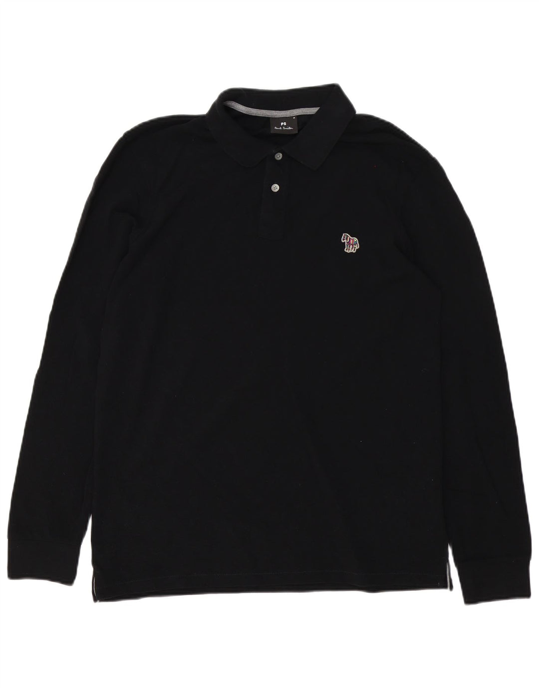 Paul Smith Polo à Manches Longues Homme Noir Moyen