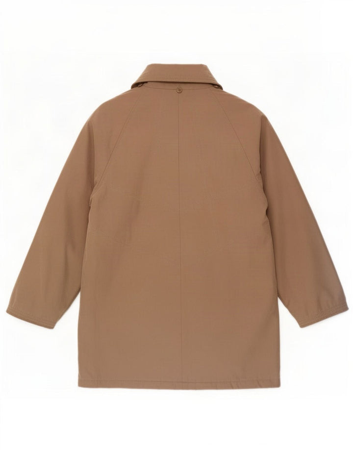 Jacques Vert Manteau surdimensionné pour femme UK 10 Petit Polyester Beige