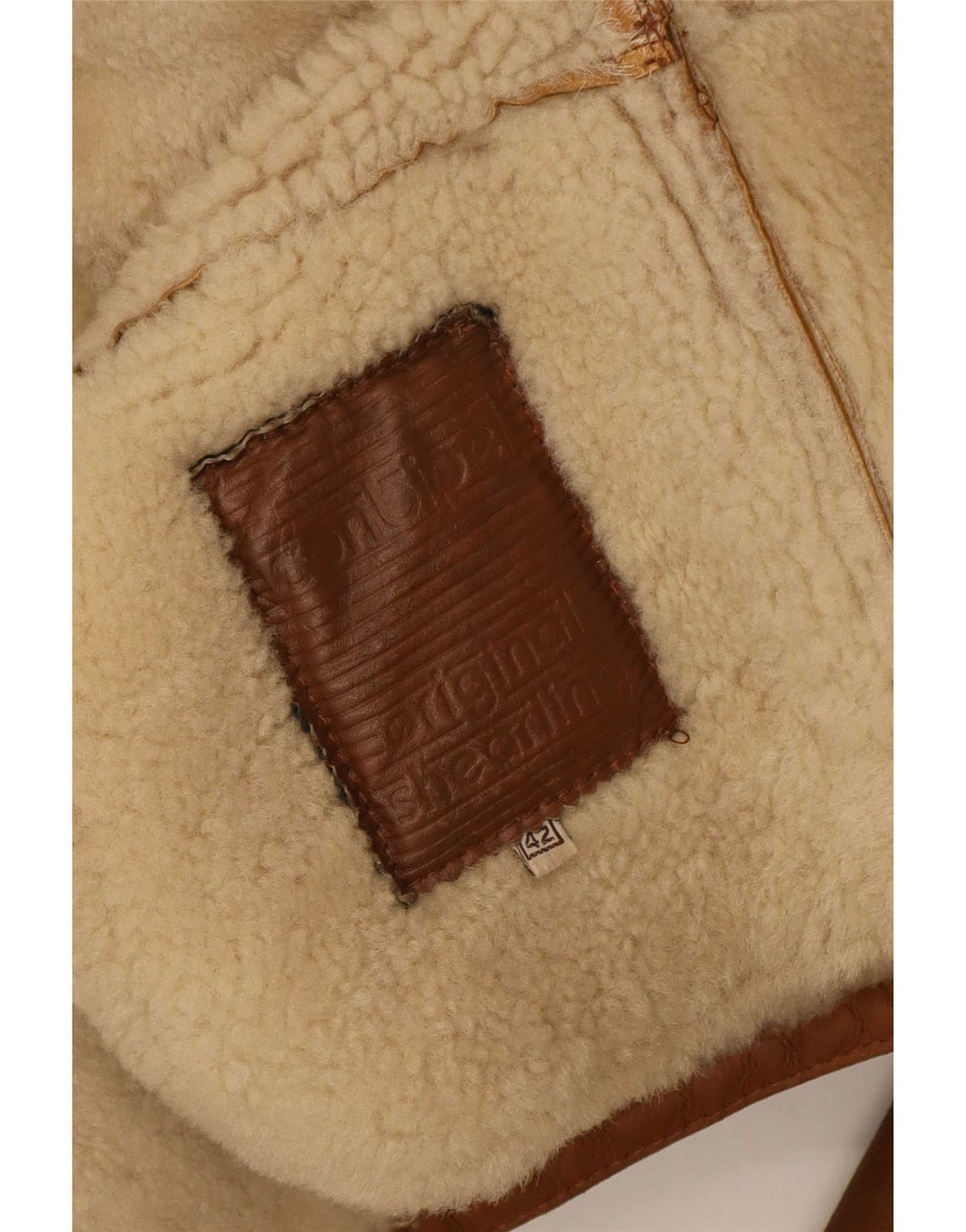 Conbipel Manteau à capuche en peau de mouton pour femme IT 42 Marron moyen