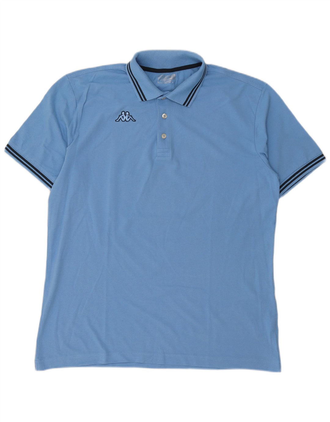 Kappa Polo Homme 2XL Bleu Coton