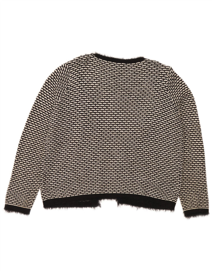 Marks & Spencer Pull cardigan surdimensionné pour femme UK 16 Large Noir