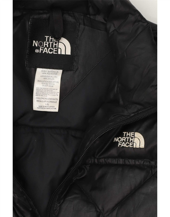 The North Face Veste matelassée pour filles 11-12 ans Large Noir Polyester