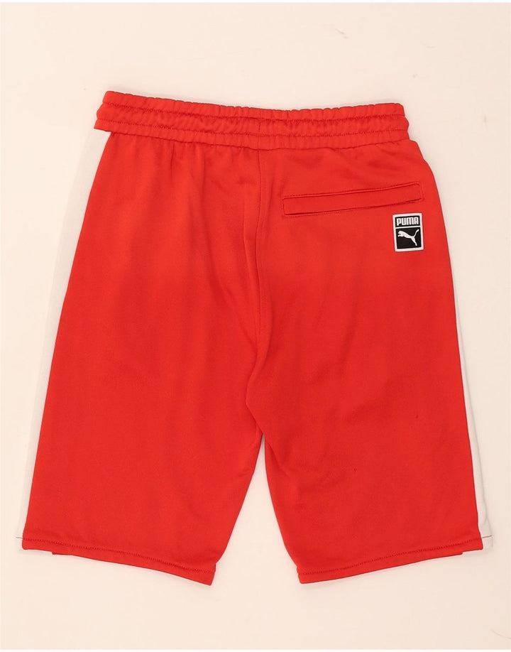 Puma Short de Sport Small Homme Rouge Colourblock