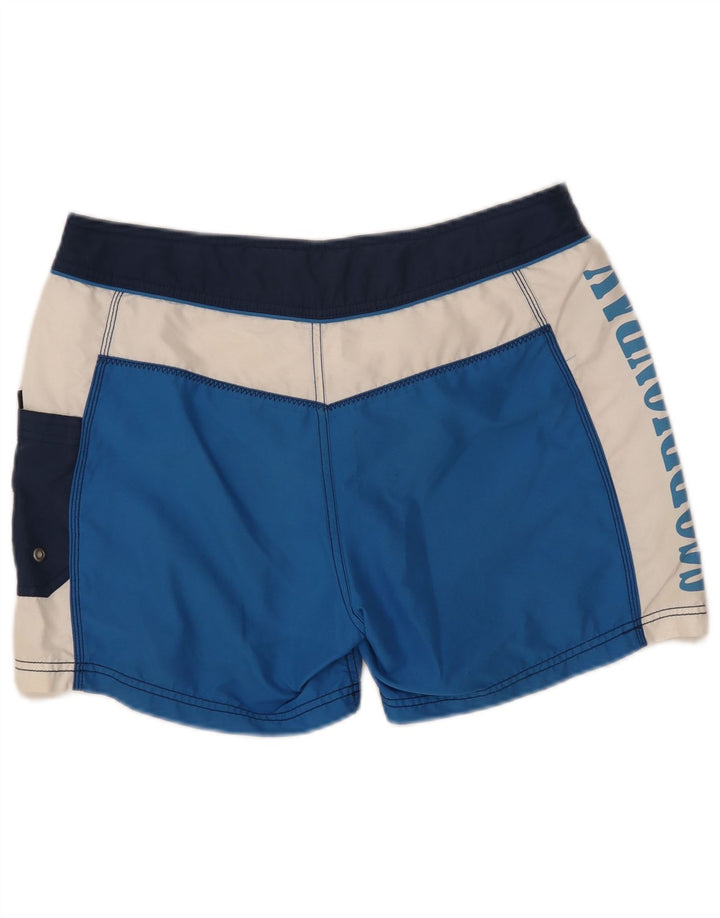 Scorpion Bay Short de bain graphique pour homme en polyester color block grand bleu